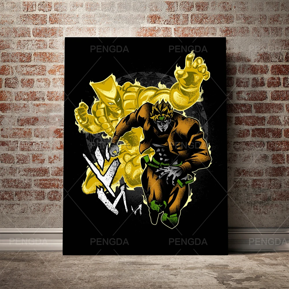 

Blood Animation Jojo S Bizarre Home Decor Prints Painting HD Pictures Wall Art HD Canvas Poster Bedside Background No Framework