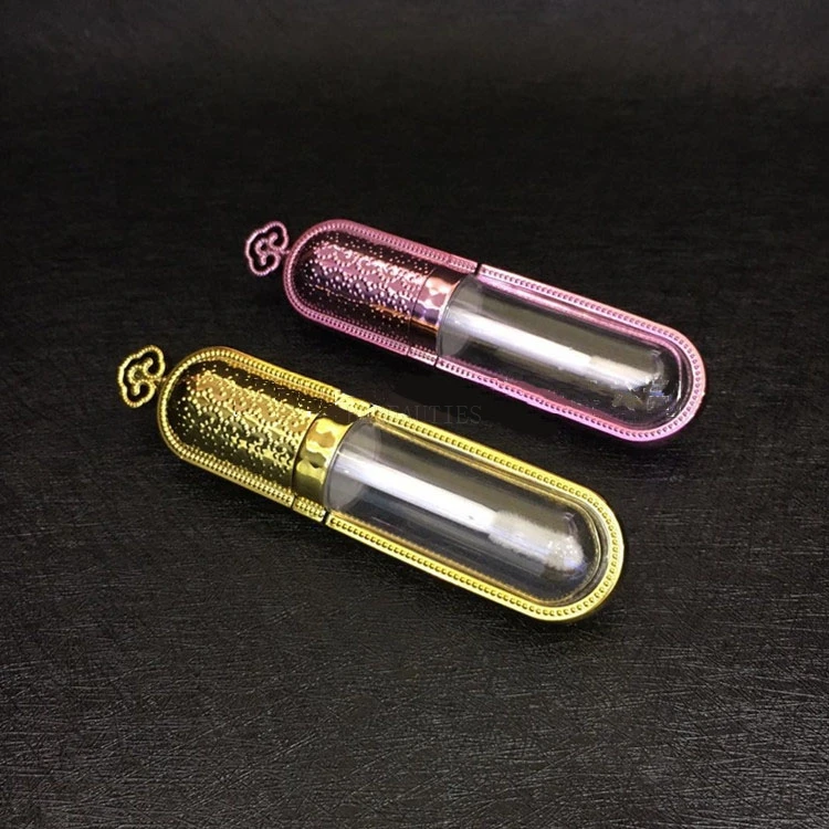 5 мл пустой контейнер для губной помады с крышкой короны прозрачный блеск губ