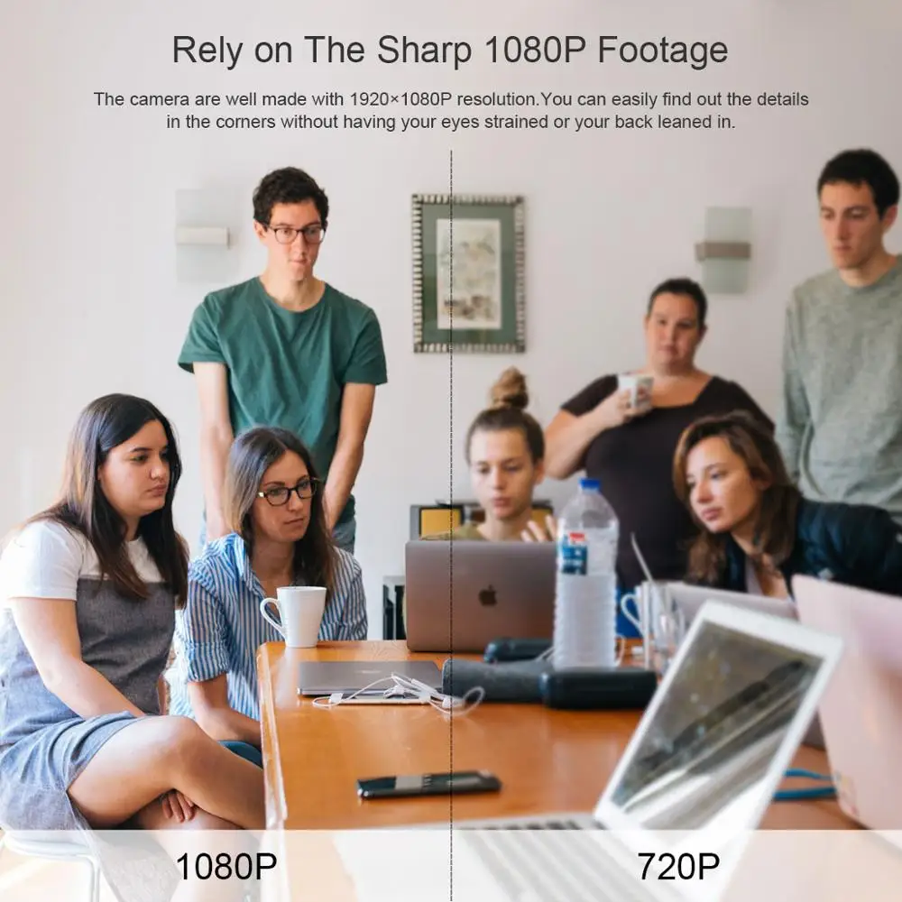HD 1080P беспроводная Wifi ip камера интеллектуальная домашняя видеонаблюдения