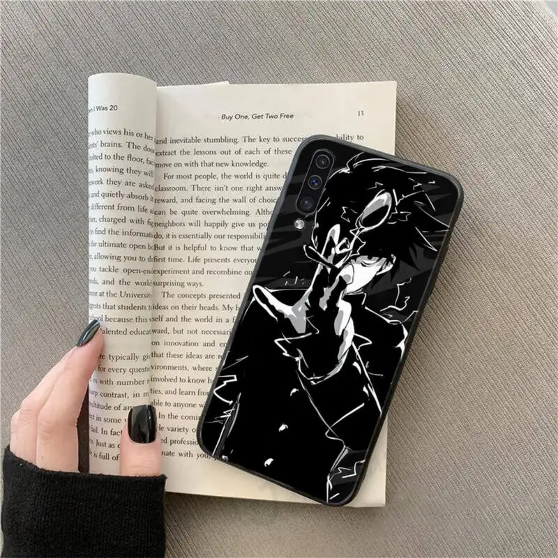 

Anime Mob Psycho 100 Black Phone Case For Samsung galaxy S 9 10 20 A 10 21 30 31 40 50 51 71 s note 20 j 4 2018 plus
