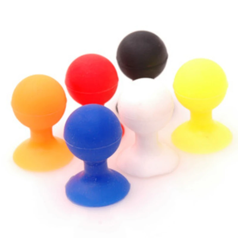 3pcs  Rubber Octopus Sucker Ball Stand Holder for iPod iPhone Samsung iPhone,tablet pc,Cup Holder Sucker Stand For Mobile Phones