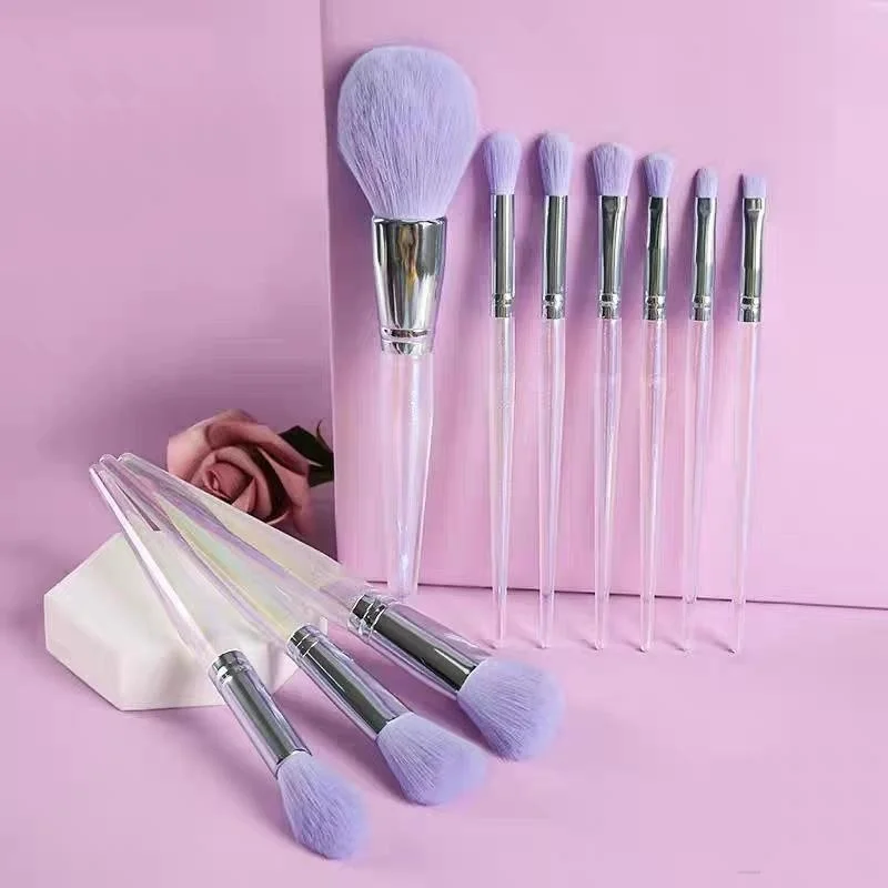 Brushes 10Pcs Makeup Rye Brush Shadow Cosmetic Foundation Loose Powder Lip Blush Profession Face Makeup Brush Beauty Tools