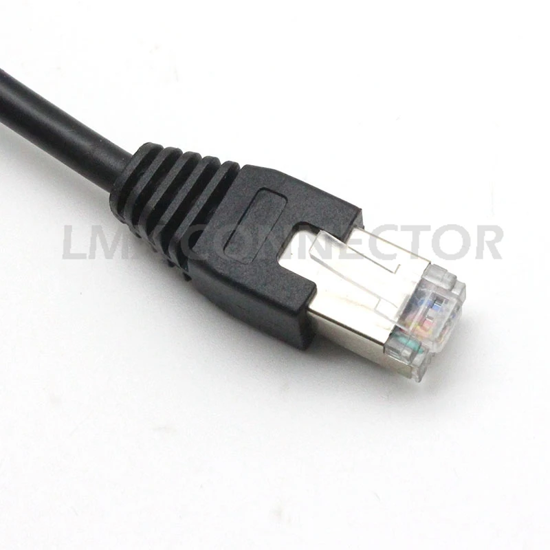 Фото 10PCS RJ45 Cable Male to Female 30cm Screw Panel Mount Ethernet LAN Network 8 Pin Extension Power Cords & 10PCS RJ45 Cable Male to Female 30cm Screw Panel Mount Ethernet LAN Network 8 Pin Extension Power Cords &
