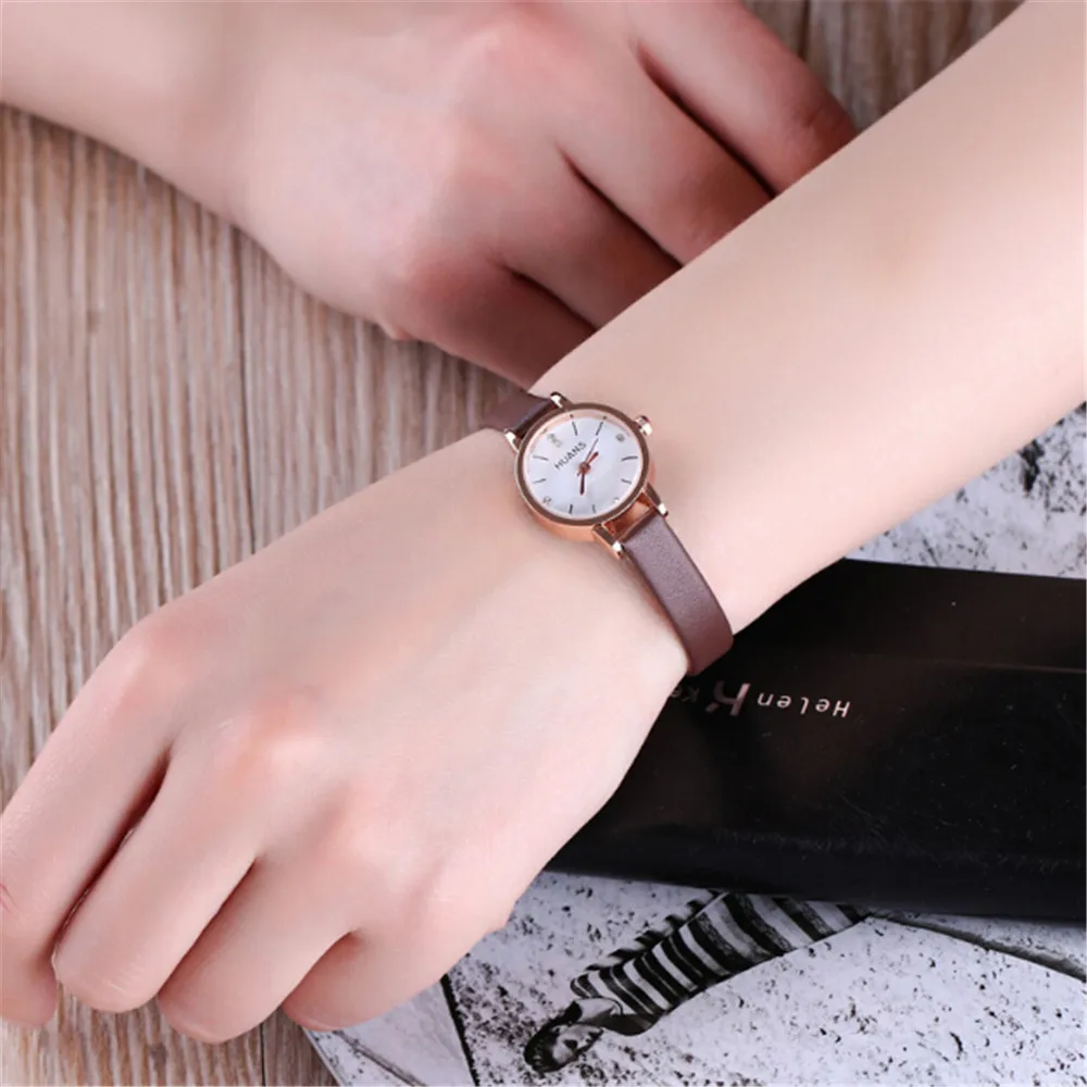 

Watches Women Fashion Watch 2021 Minimalist Fashion Woman Fine Strap Watch Travel Souvenir Birthday