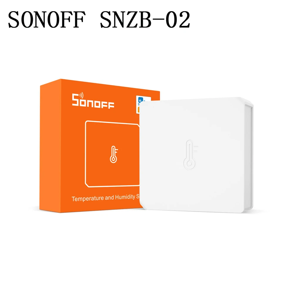 Датчик температуры и влажности SONOFF SNZB-02 - ZigBee работает с мостом проверка данных в