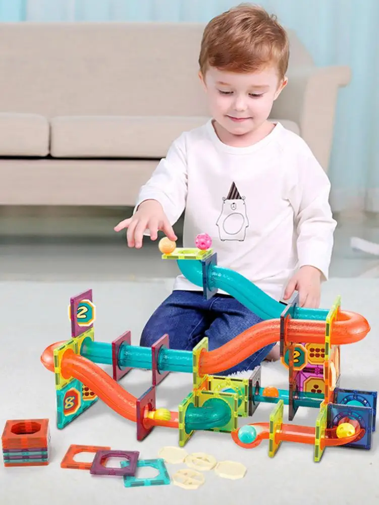 

Magnetic Tiles Magnetic Blocks Building Toys Safe Educational Learning Toys for Children