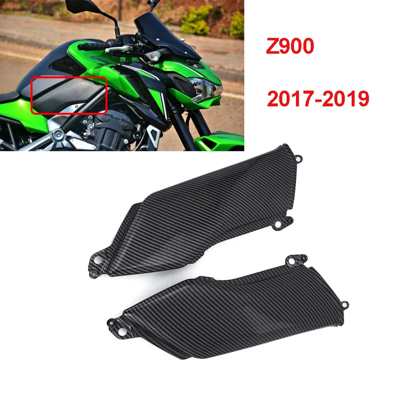 Обтекатель для топливного бака Kawasaki Z900 нижняя боковая пластина черный корпус из