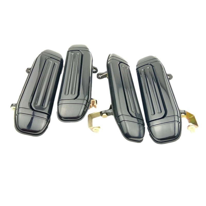 

4 шт., автомобильные передние и задние наружные дверные ручки для Mitsubishi Pajero Montero V31, V32, V33, V43, V46, V47
