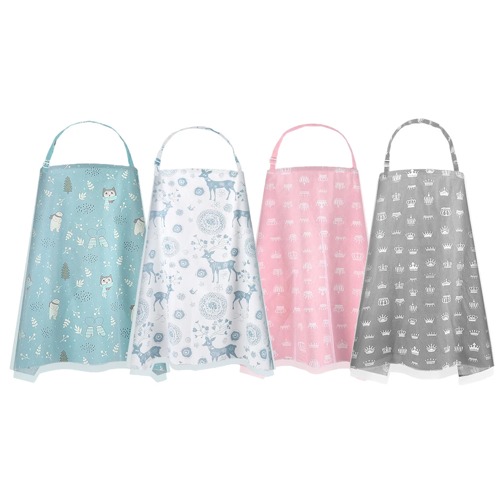

Nursing Covers Chemical-Free Breathable Wide Privacy Multifunction Baby Breastfeeding Apron for Outdoor Car Women Babies