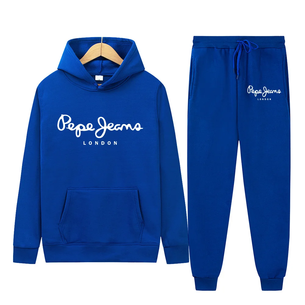 

2021 fashion brand letter printing ladies two-piece autumn and winter hoodie + pants sportswear hooded sportswear suit