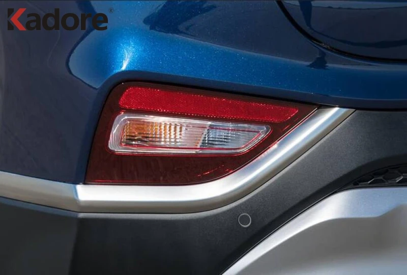 Автомобильный Стайлинг для Hyundai Santa Fe 2019 2020 Новый ABS хромированный внешний