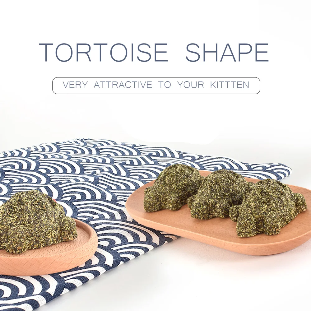 Горячая 3 шт кошачий мячик игрушка мята черепаха натуральная кошачья чистка