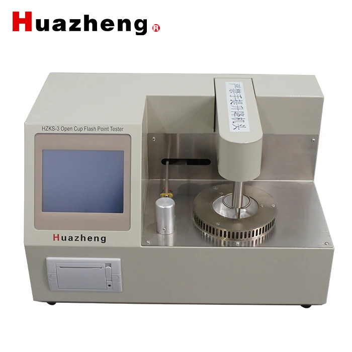 

Huazheng Electric automatic closed cup flash point testing equipment penskymartins opencup abel flash point tester