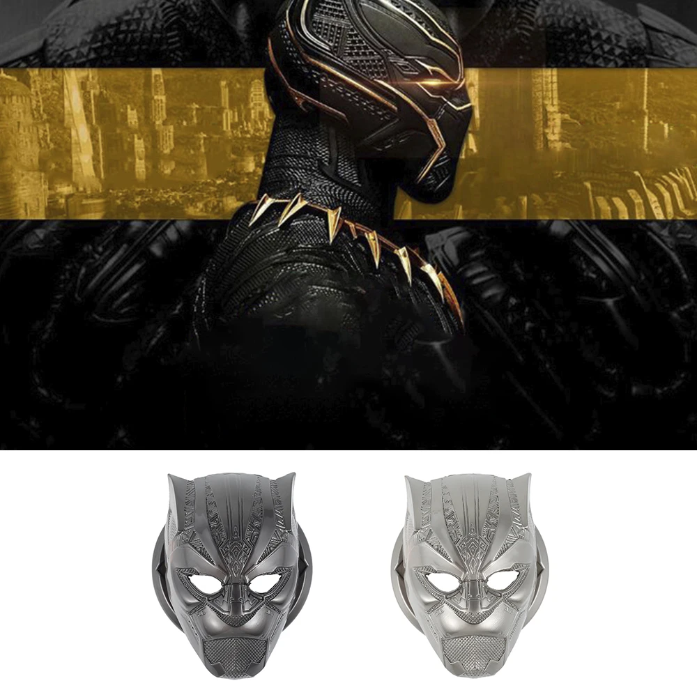 

Black panther one-click start button protection cover paste car interiors modified ignition device switch metal decorative stick