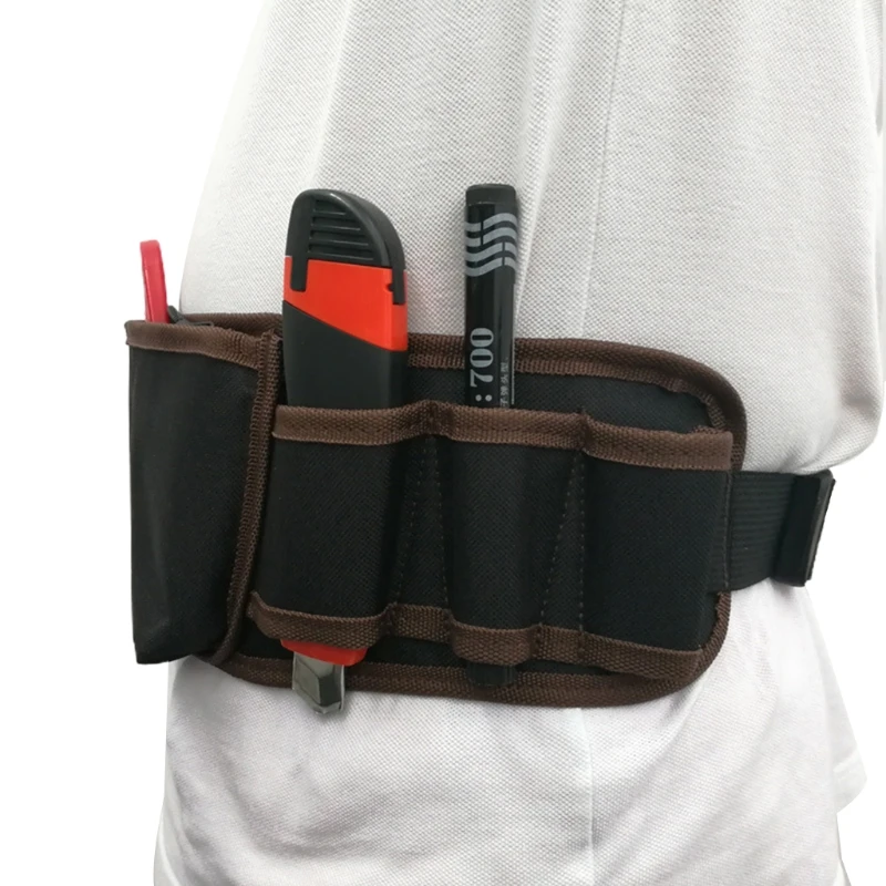 

28GF Electric Drill Tool 1 Pc Bag Waist Bag Waist Bag Waist Belt Storage Rack Foldable Gondola Maintenance Kit Tool Bag