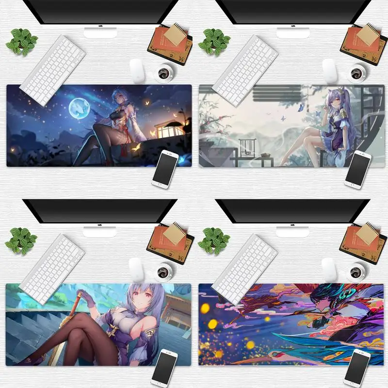

Genshin Impact game cute Durable Rubber Mouse Mat Pad Game Office Work Mouse Mat pad X XL Non-slip Laptop Cushion mouse pad
