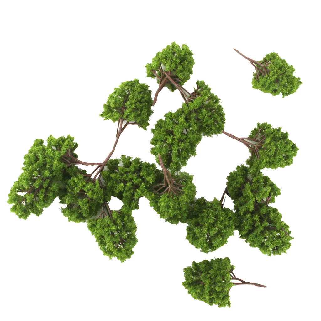 

Lots 20 1:160 N Scale Tree Model Set for Sandtable Scenery Layout Decor