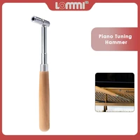 lommi piano tuning hammer stainless steel head octagonal core maple wood handle piano wrench spanner best for beginner use