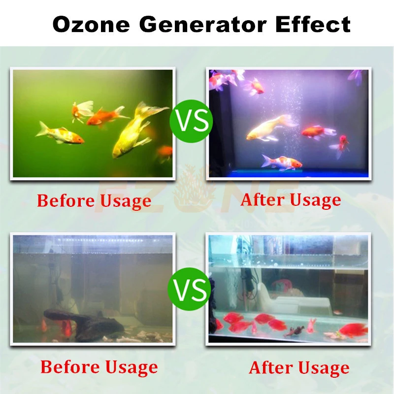 Аквариумный озоновый стерилизатор регулируемый генератор озонатор для