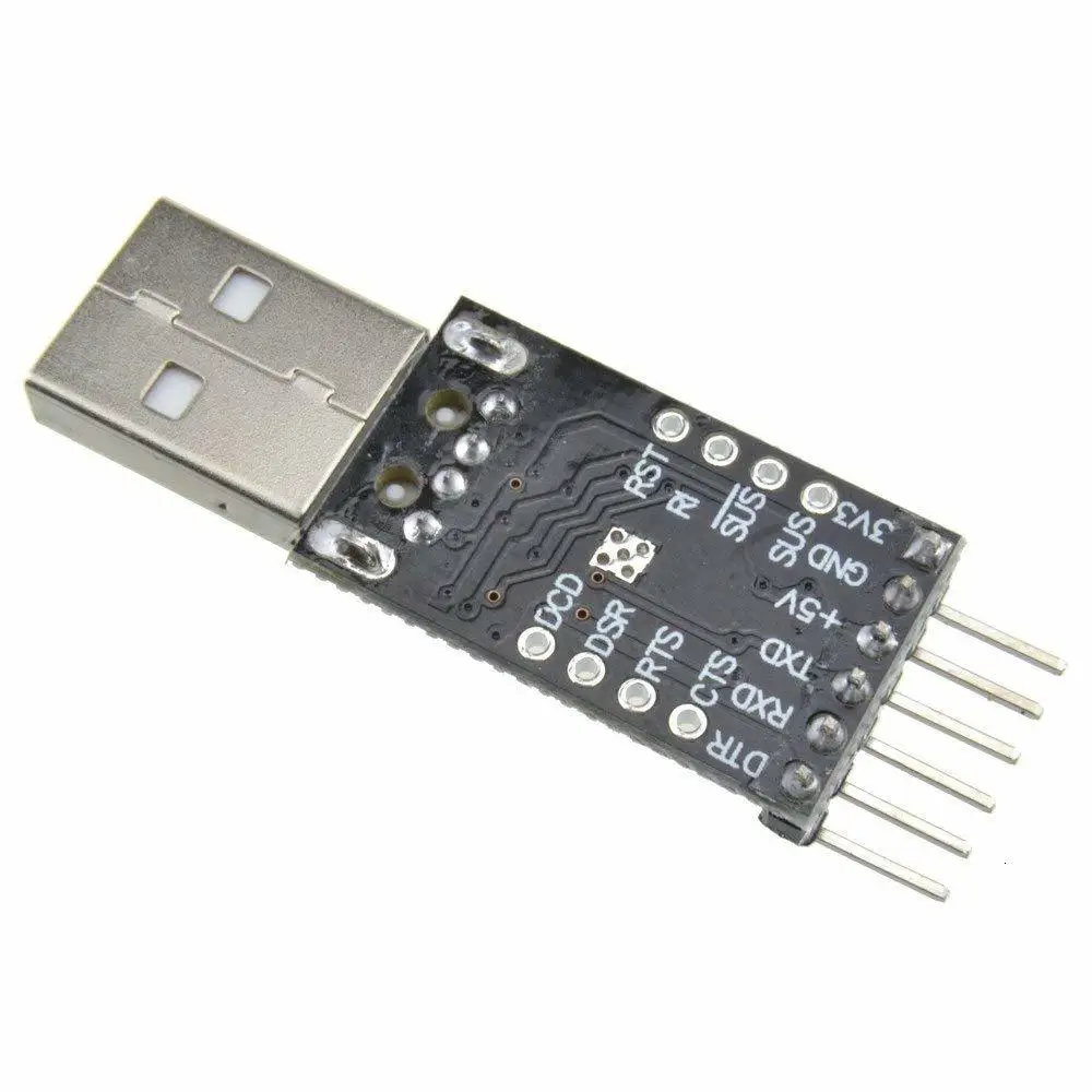 Cp2102 Usb 2 0 к Uart Ttl 6-Контактный Модуль последовательный конвертер с Dupont кабели