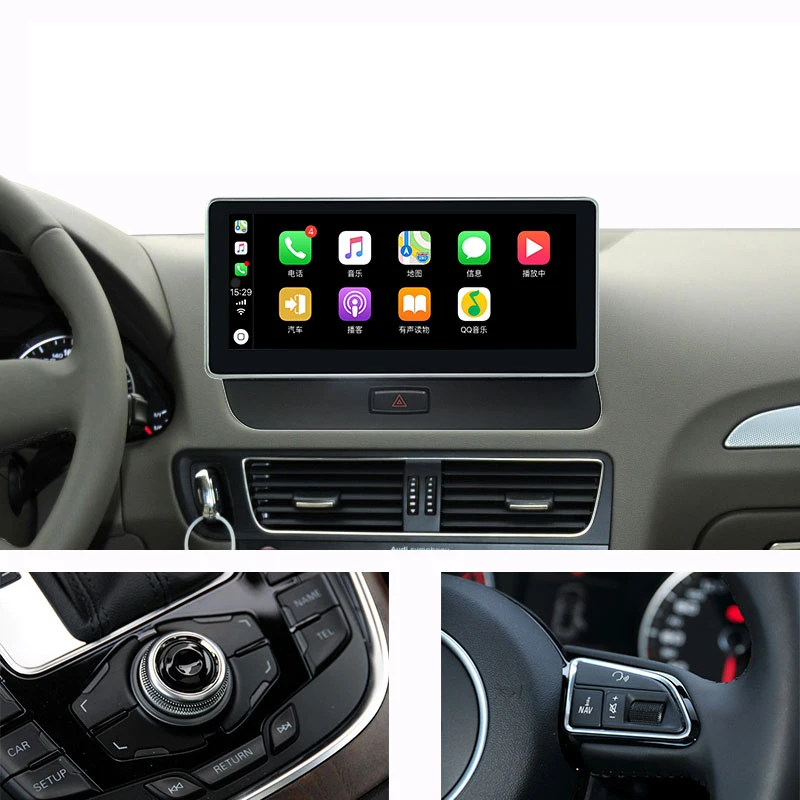 

8CORE 8G RAM 128G ROM Android11 car multimedia player for Audio Q5 2009-2017 LHD Car radio gps NAVI audio stereo carplay wifi