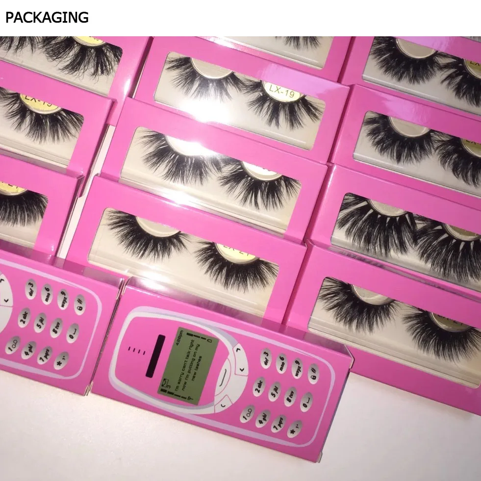 Оптовая продажа мягкие пушистые натуральные ресницы из сибирской норки