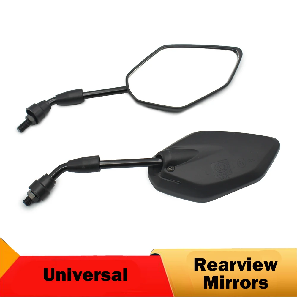 

Универсальное боковое зеркало заднего вида для мотоцикла 10 мм M10 по часовой стрелке, для скутера, мотоцикла, уличного велосипеда