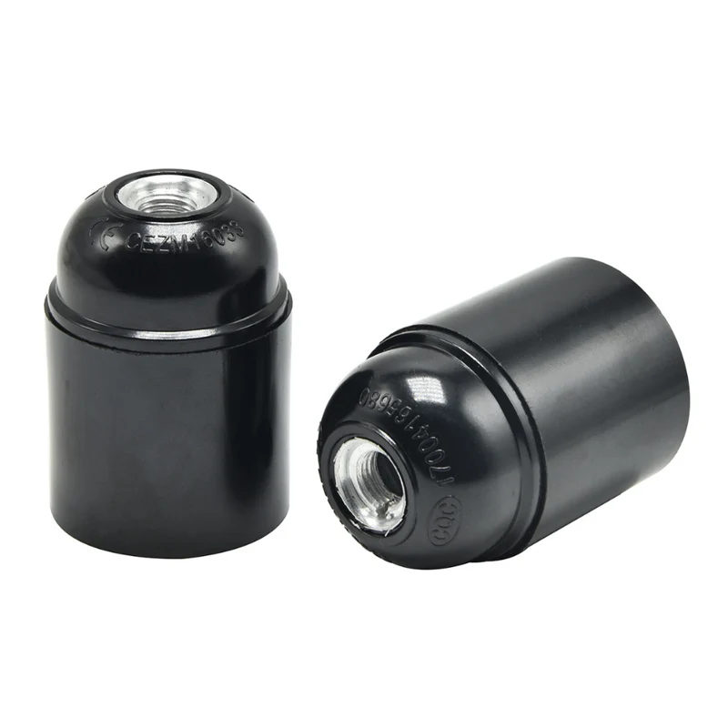 Патрон лампы E27 Цоколь CE сертифицированный UL перечисленный бакелитовый патрон