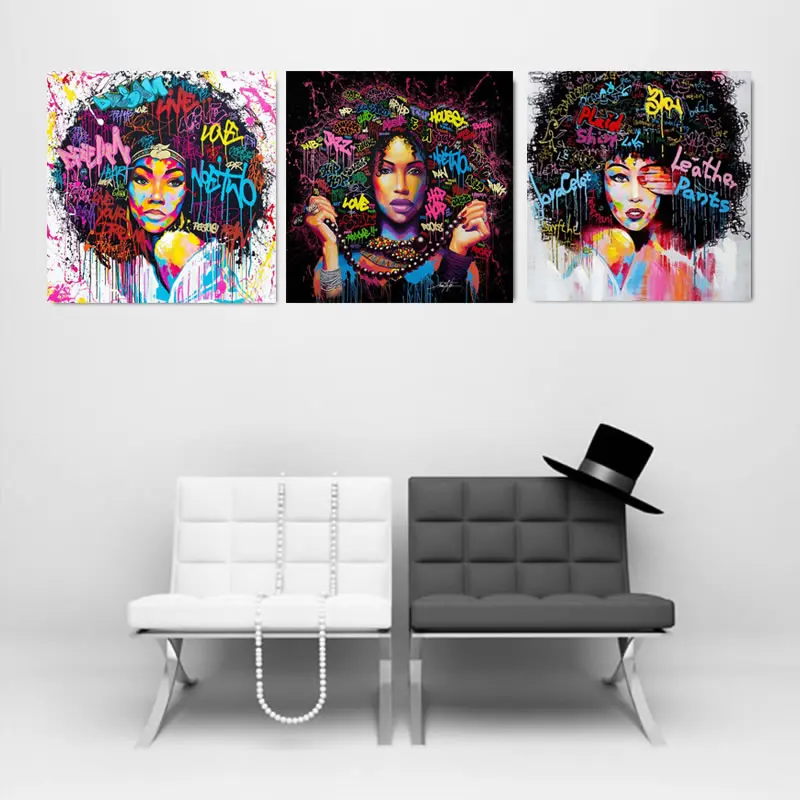 Абстрактная современная мода домашнего декора настенной художественная