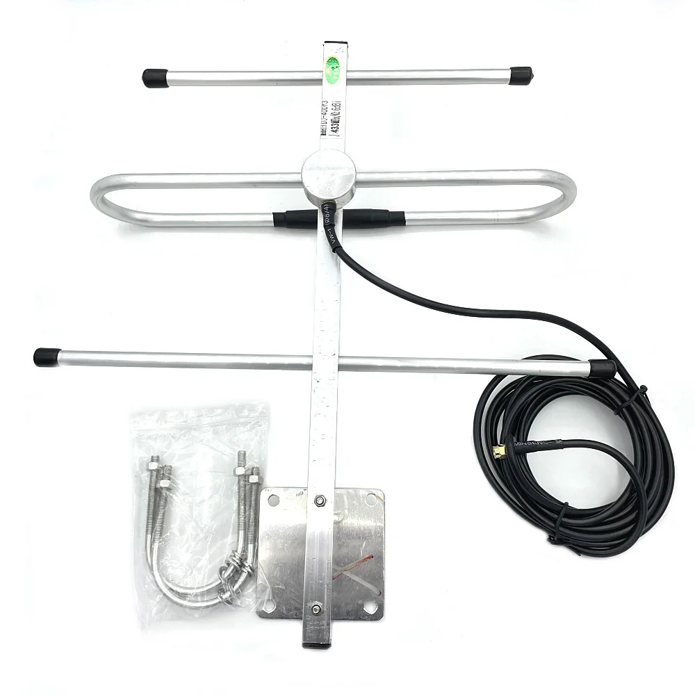 Антенна Yagi 6dBi UHF 433 МГц SMA Штекерный разъем 3 м кабель RG58 наружная антенна для