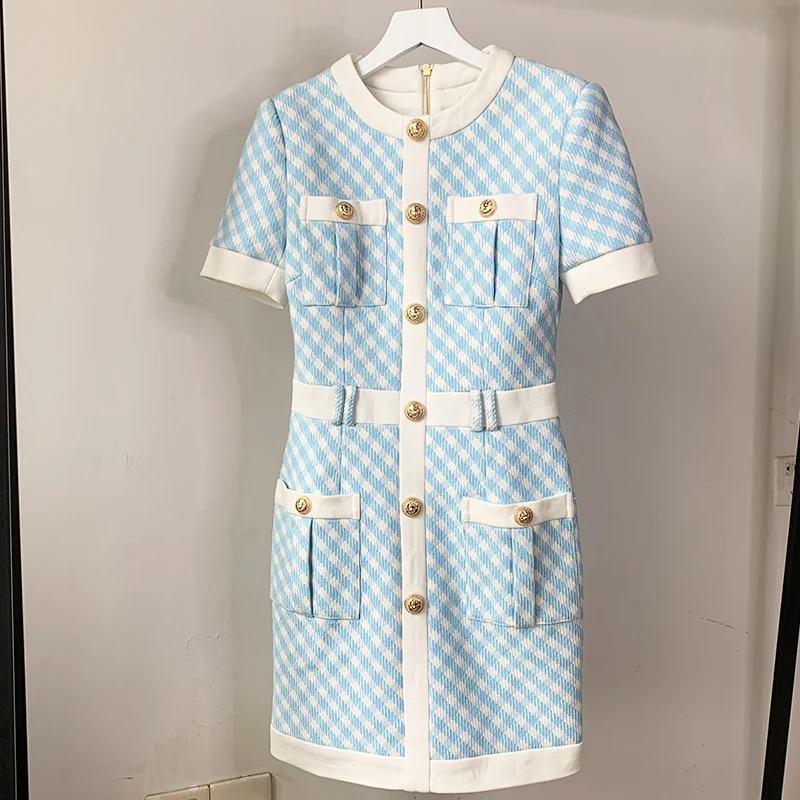 HarleyFashion Euroamerican High Street женское роскошное качественное облегающее прямое платье в