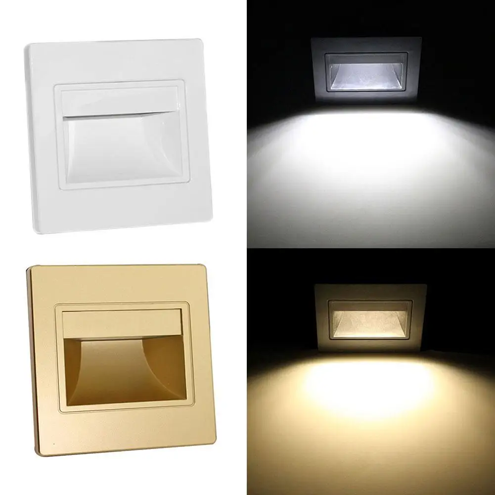 

Recessed PIR Sensor Stairs LED Wall Lamp For Home Stairs Wall lighting Corridor Lamp Wall Stairs Lighting Sensor Lamp