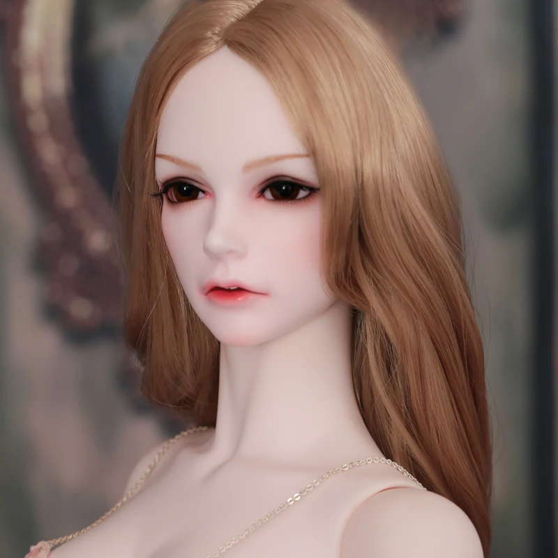 1/3 Масштаб Nude BJD SD Woman 60cm Big Girl Body Joint Doll Фигурка из смолы Модель игрушки в подарок