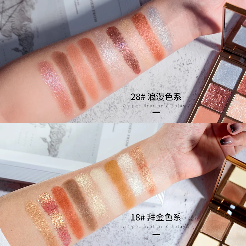 XiXi beauty forever color палитра теней для век матовый пигмент Обнаженная водостойкий макияж для глаз мерцающий блеск длительная косметика