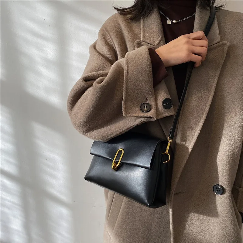 

Famous Designer Luxury Brands 2021 Women High-quality Leather Crossbody Fashion Shoulder Bags Convenient Purses Bolso Negro Lujo