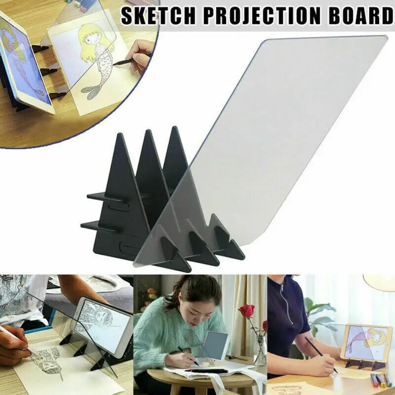 Children Kids Optical Drawing Projector Painting Tracing Board Sketch Table Toys | Дом и сад