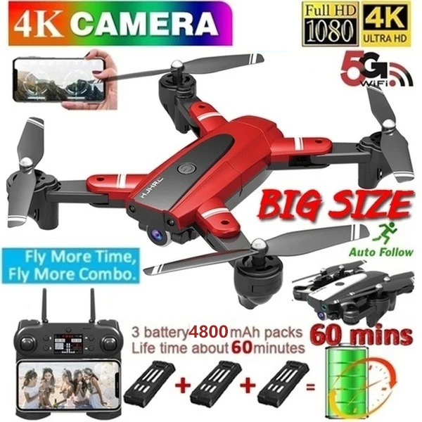 

Мини-Дрон HJ68 RC 4K 1080P с одной камерой, Wi-Fi, FPV