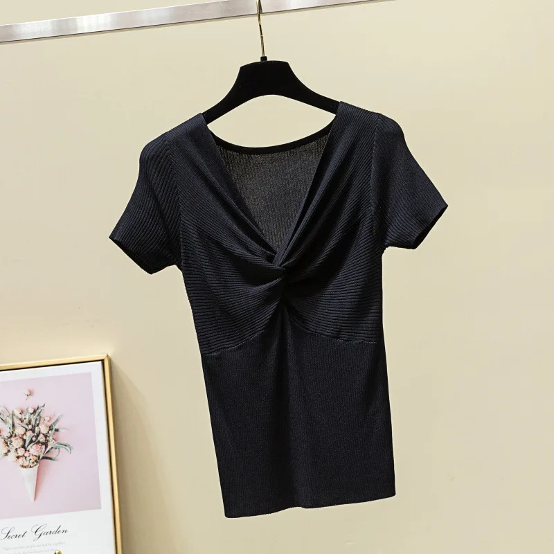 

New Classic soft fashion hot summer women's leisure women's pure cotton T-shirt