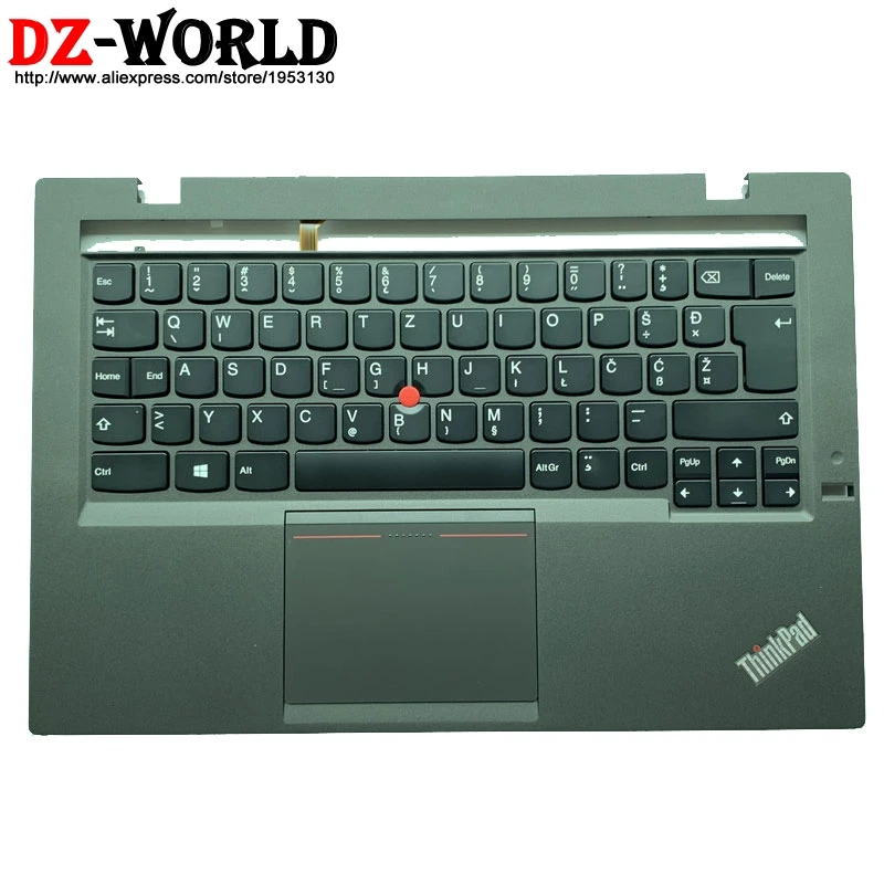 SCB словенская клавиатура с подсветкой и сенсорной панелью для LenovoThinkpad X1 Carbon 2nd Gen2