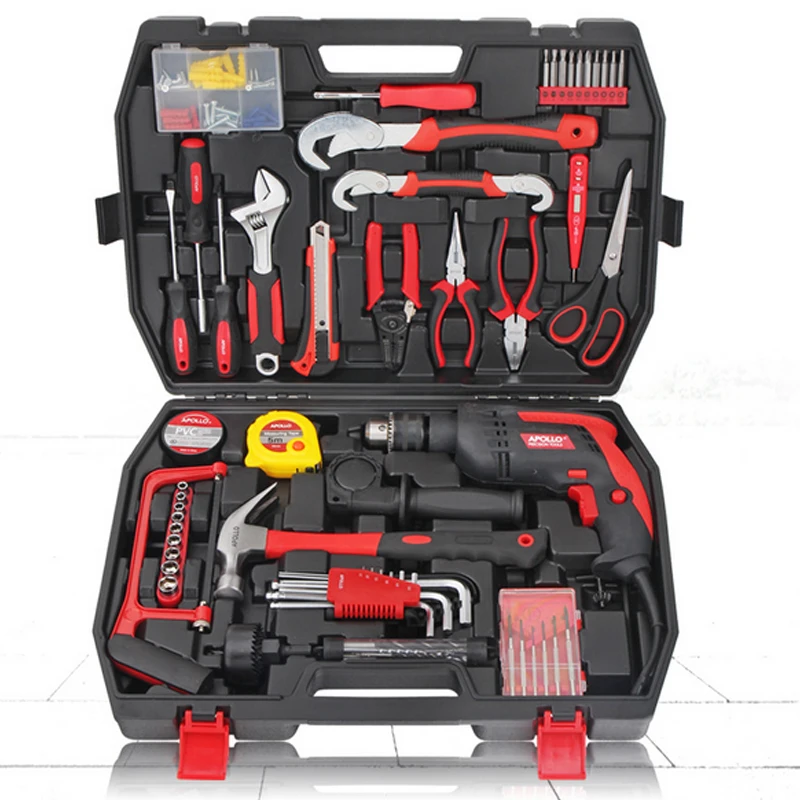 135PCST набор ручных инструментов для дома общие Наборы Набор отверток гаечный ключ