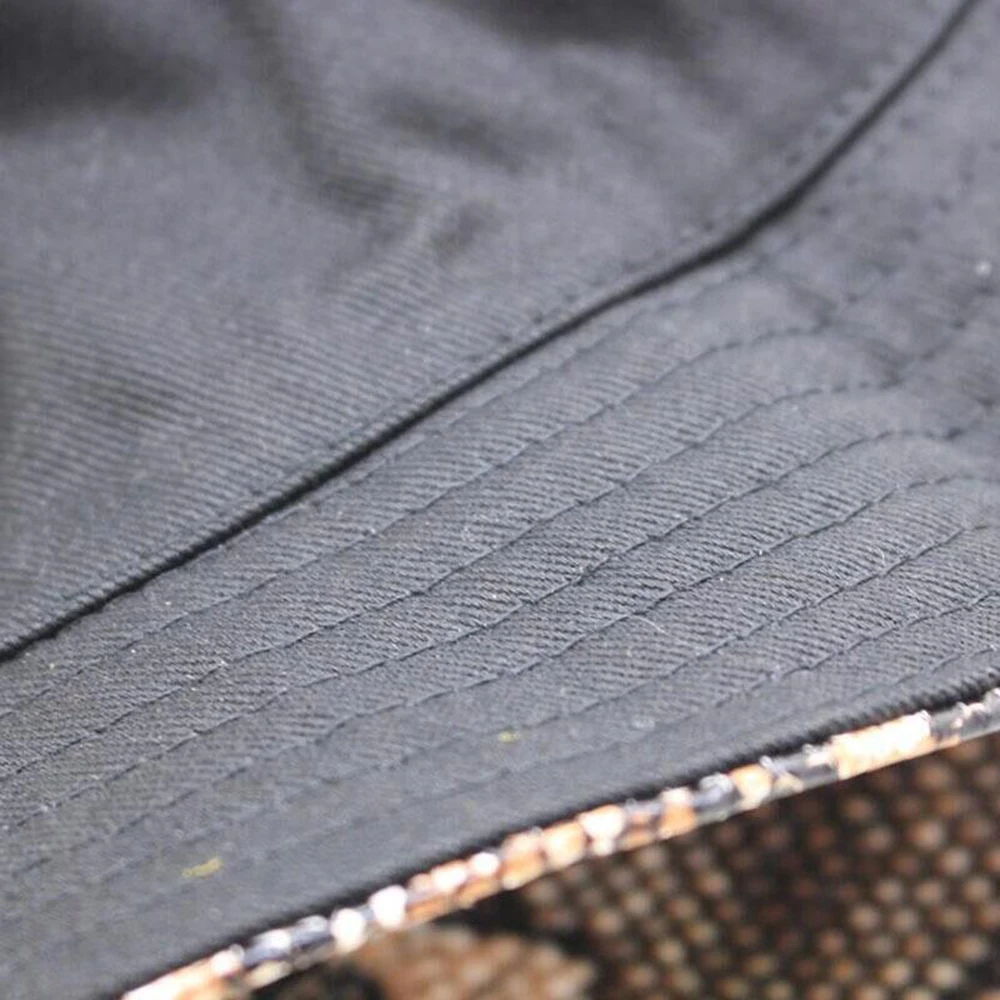 

New PU Leopard Bucket Hat Men Women Double Sided Wear Cool Serpentine Fisherman Hats Female Panama Bob Caps Casquettes Gorras