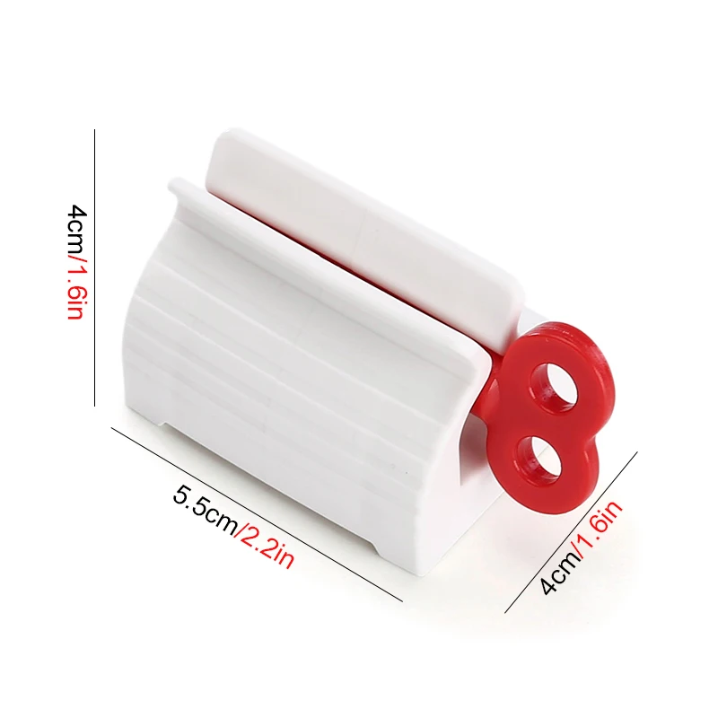 

Convenient Toothpaste Rolling Tube Toothpaste Squeezer Stand Holder Bathroom Accessories