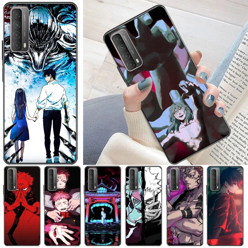 

Jujutsu Kaisen Fushiguro Megumi Sukuna Yuji Itadori Satoru Gojo Phone Case For Huawei P Smart Z 2019 2021 Back Cover Carcasa