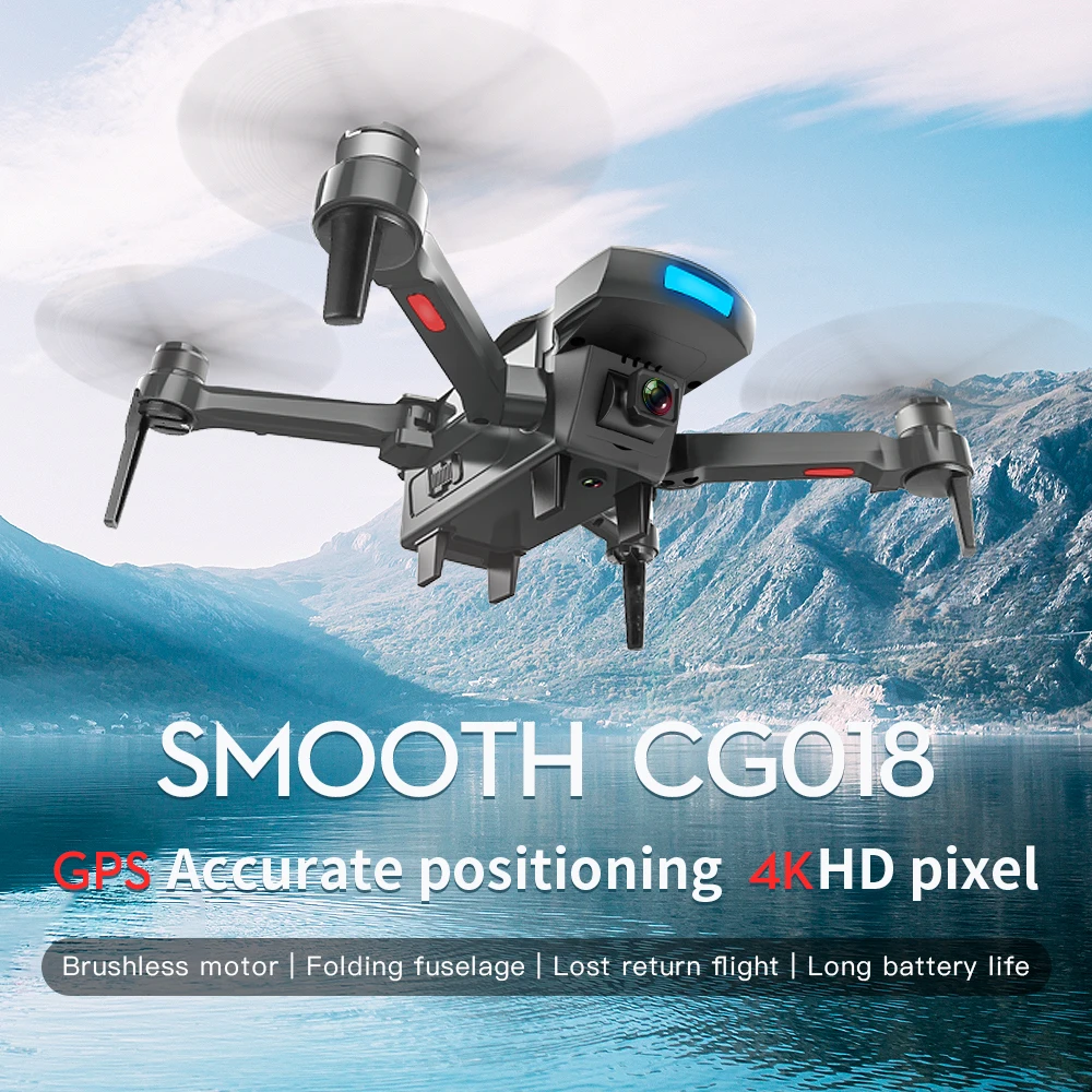 Складной Квадрокоптер с GPS Wi-Fi FPV 4K ESC | Игрушки и хобби