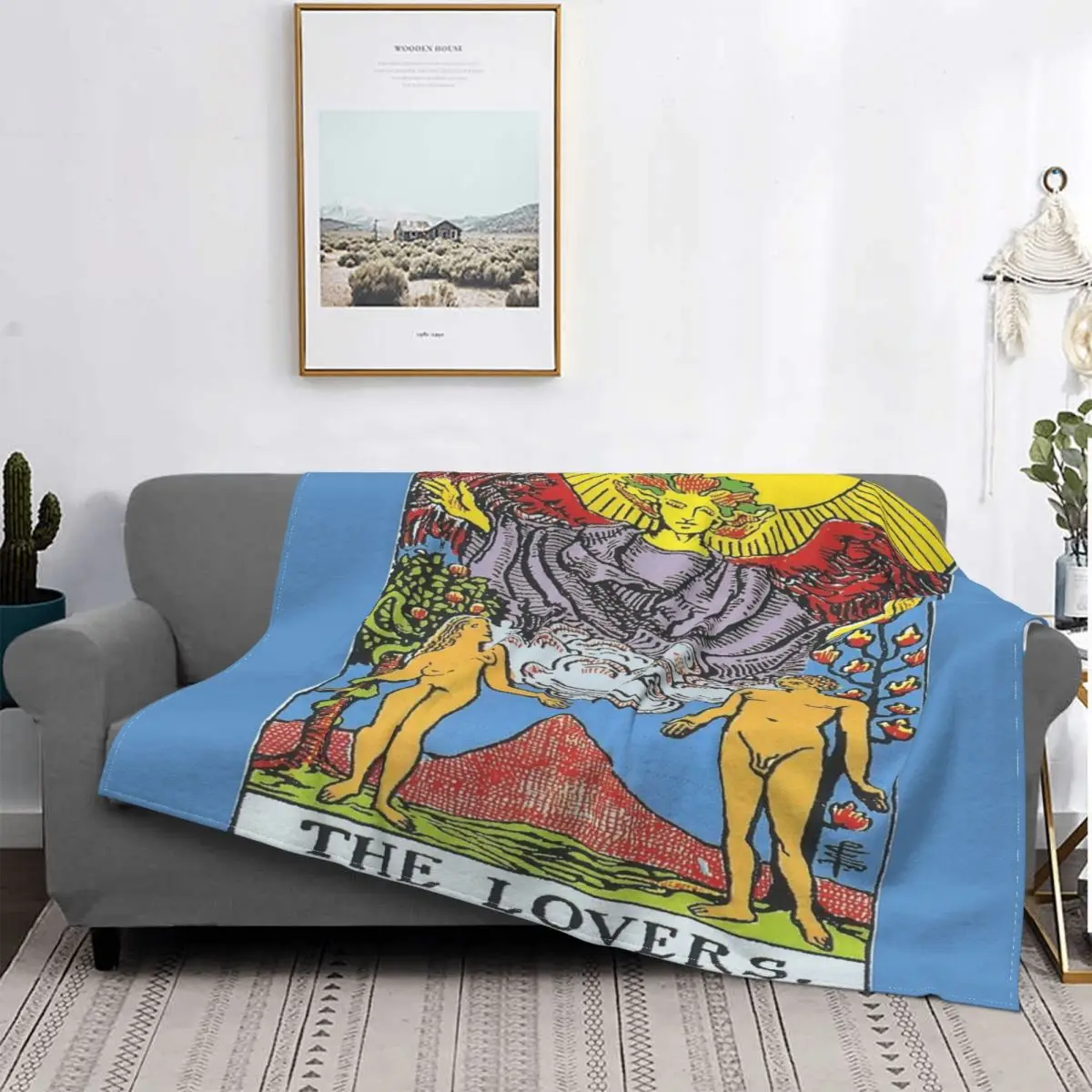 

Manta de Tarot для любителей, colcha PARA cama a cuadros, manta de verano, colcha de verano