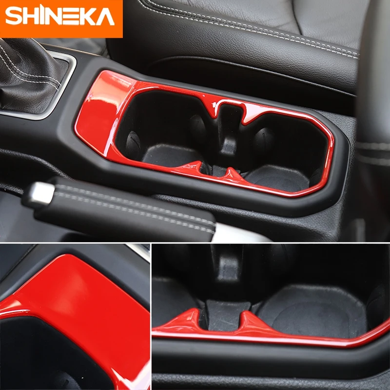Автомобильный держатель для чашки SHINEKA декоративные наклейки Jeep Gladiator JT