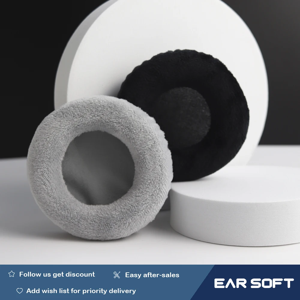 Earsoft Replacement Cushions for Sony MDR-CD770 Headphones Cushion Velvet Ear Pads Headset Cover Earmuff Sleeve