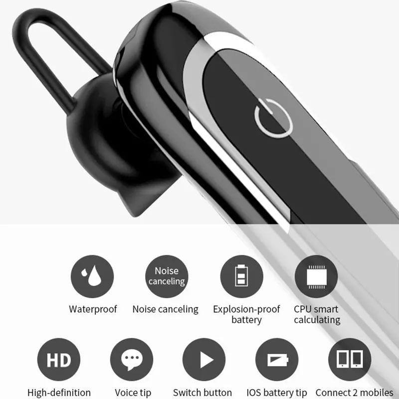 Tianenhui D5 Беспроводные Bluetooth 5 0 наушники спортивные водонепроницаемые общие