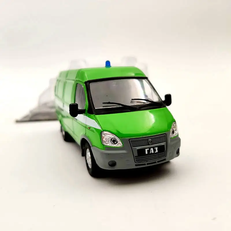 DeAgostini 1/43 ГАЗ-2705 ГАЗель ГУИН МИНЮСТ Россия СССР литые модели русские игрушки