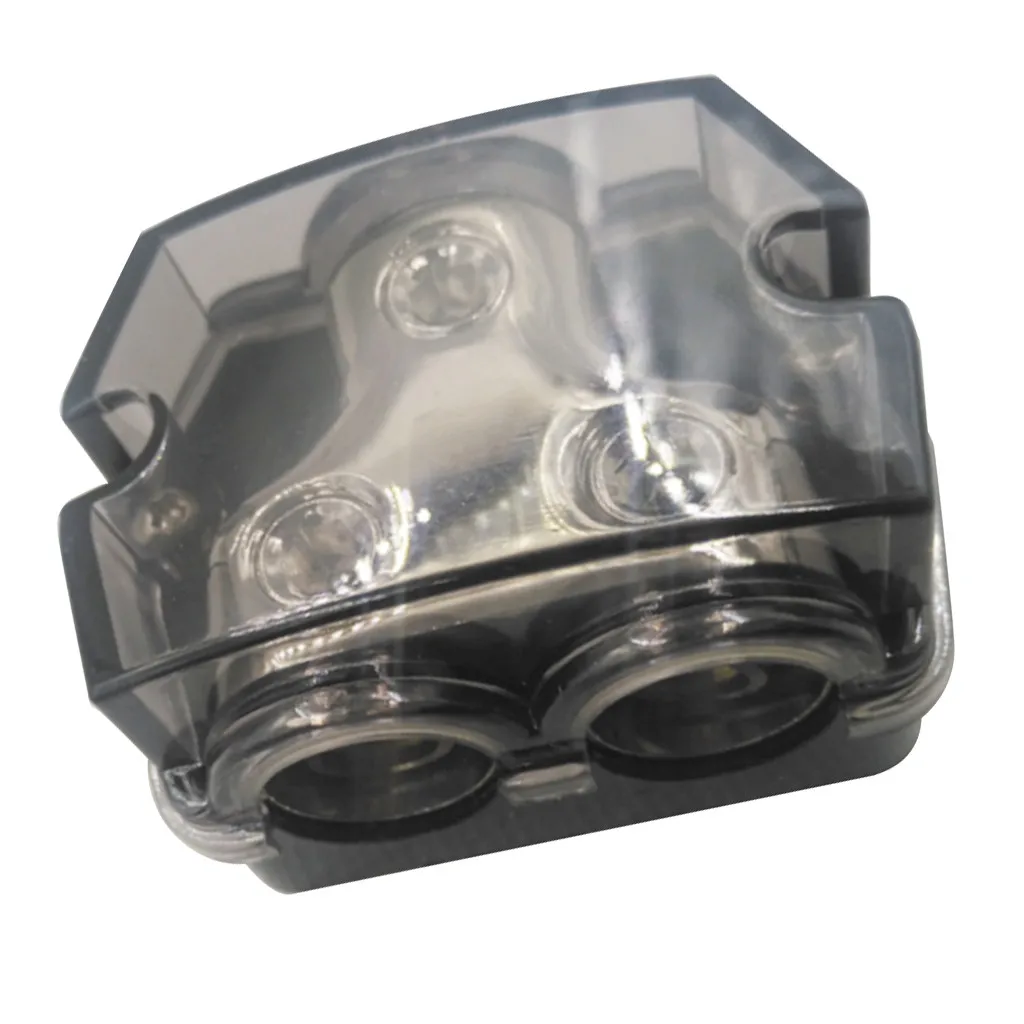 Блок распределения питания 0 калибр в Калибр Out 2 сторонний разветвитель для